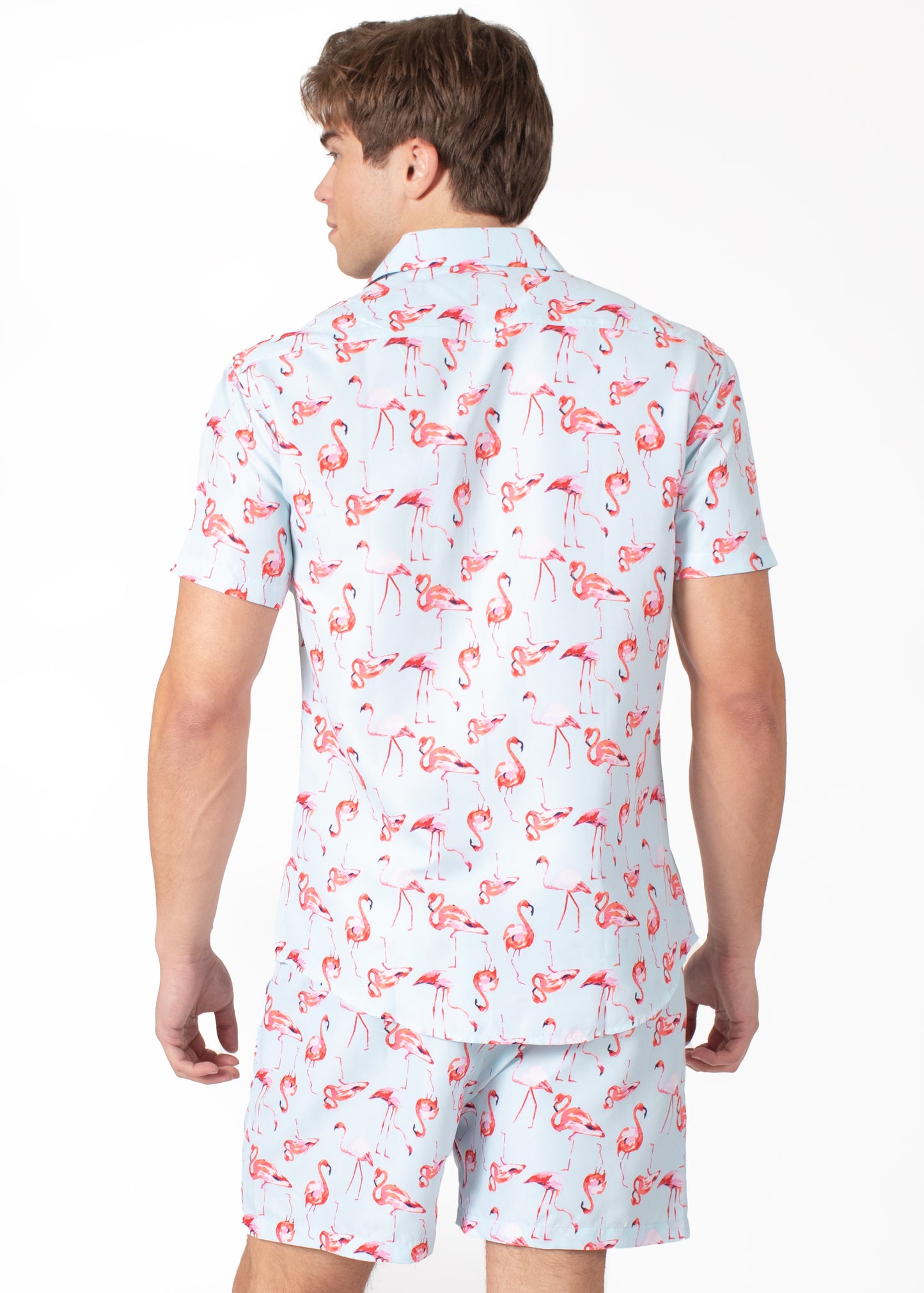 'Flamingo Guard' Short Sleeve Shirtt