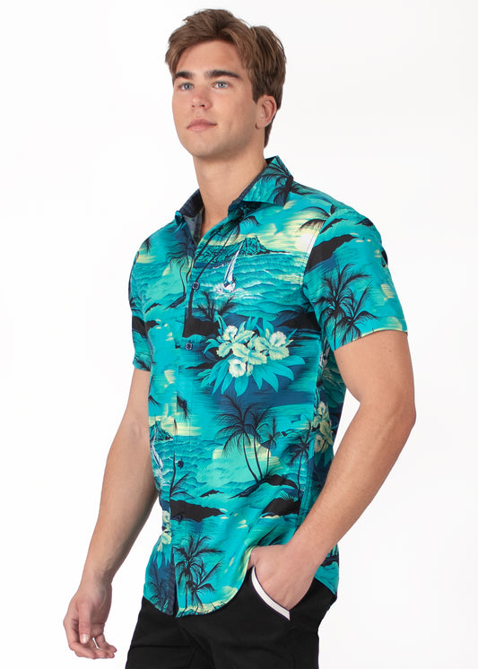 'Jungle Creation' Short Sleeve Shirt