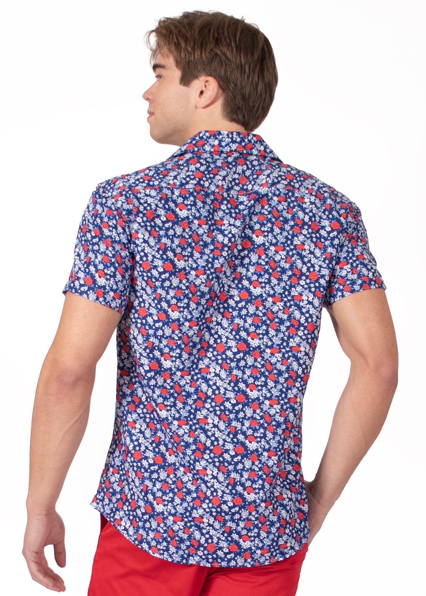 'Big Bloom' Short Sleeve Shirt