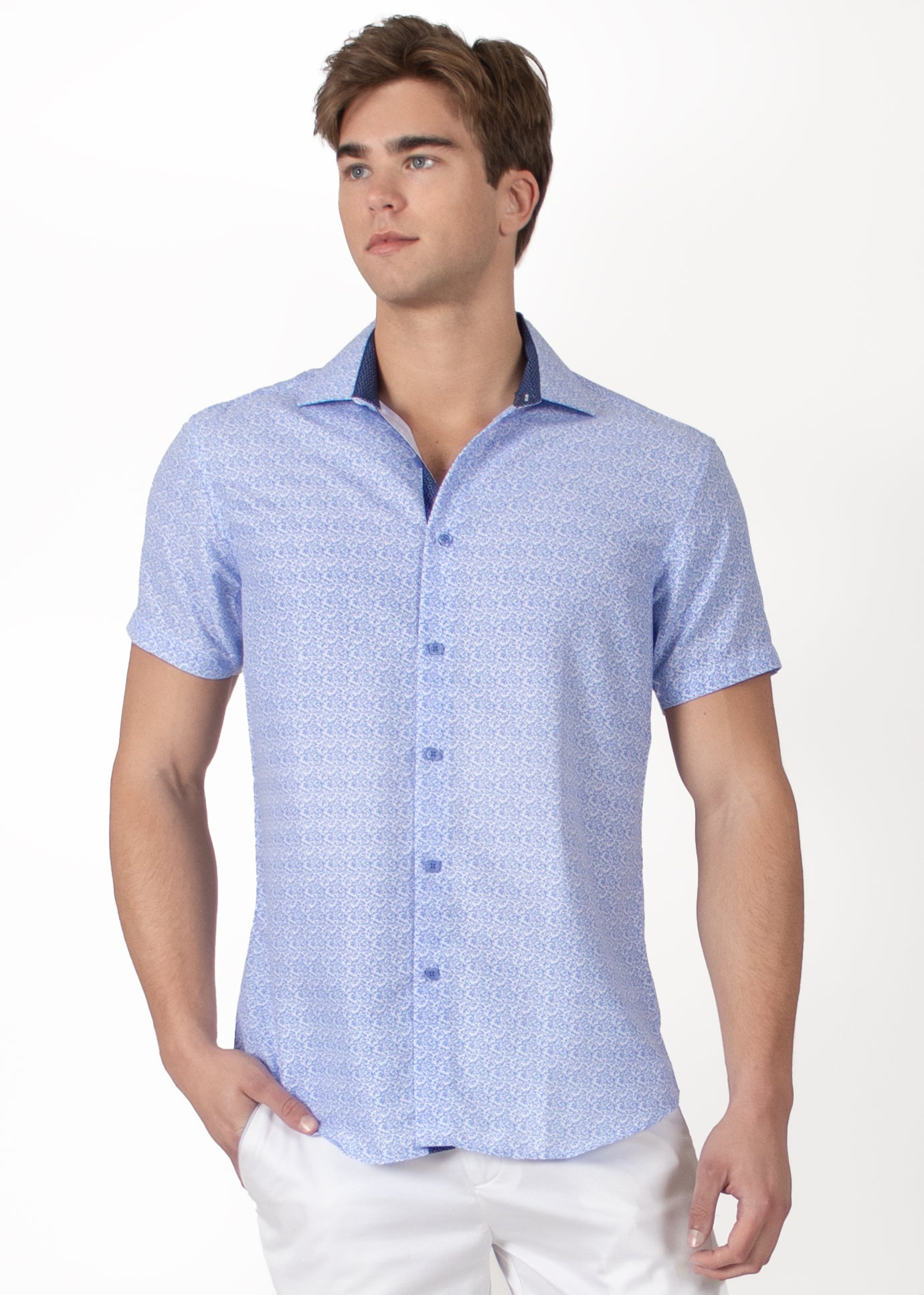 'Paisley Paradise' Short Sleeve Shirt