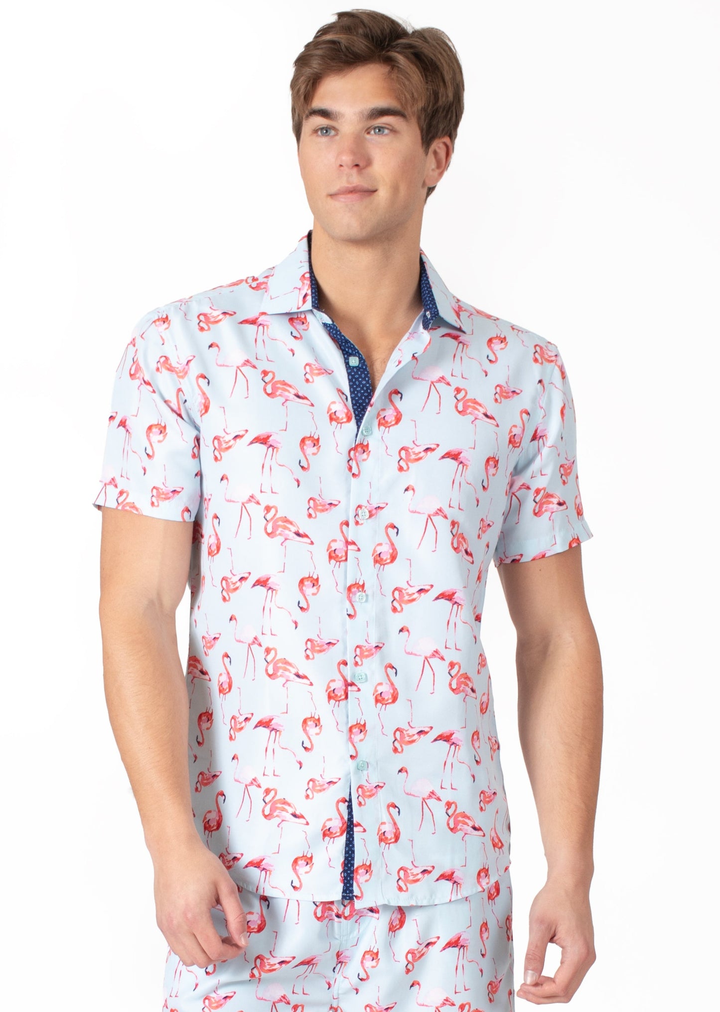 'Flamingo Guard' Short Sleeve Shirtt