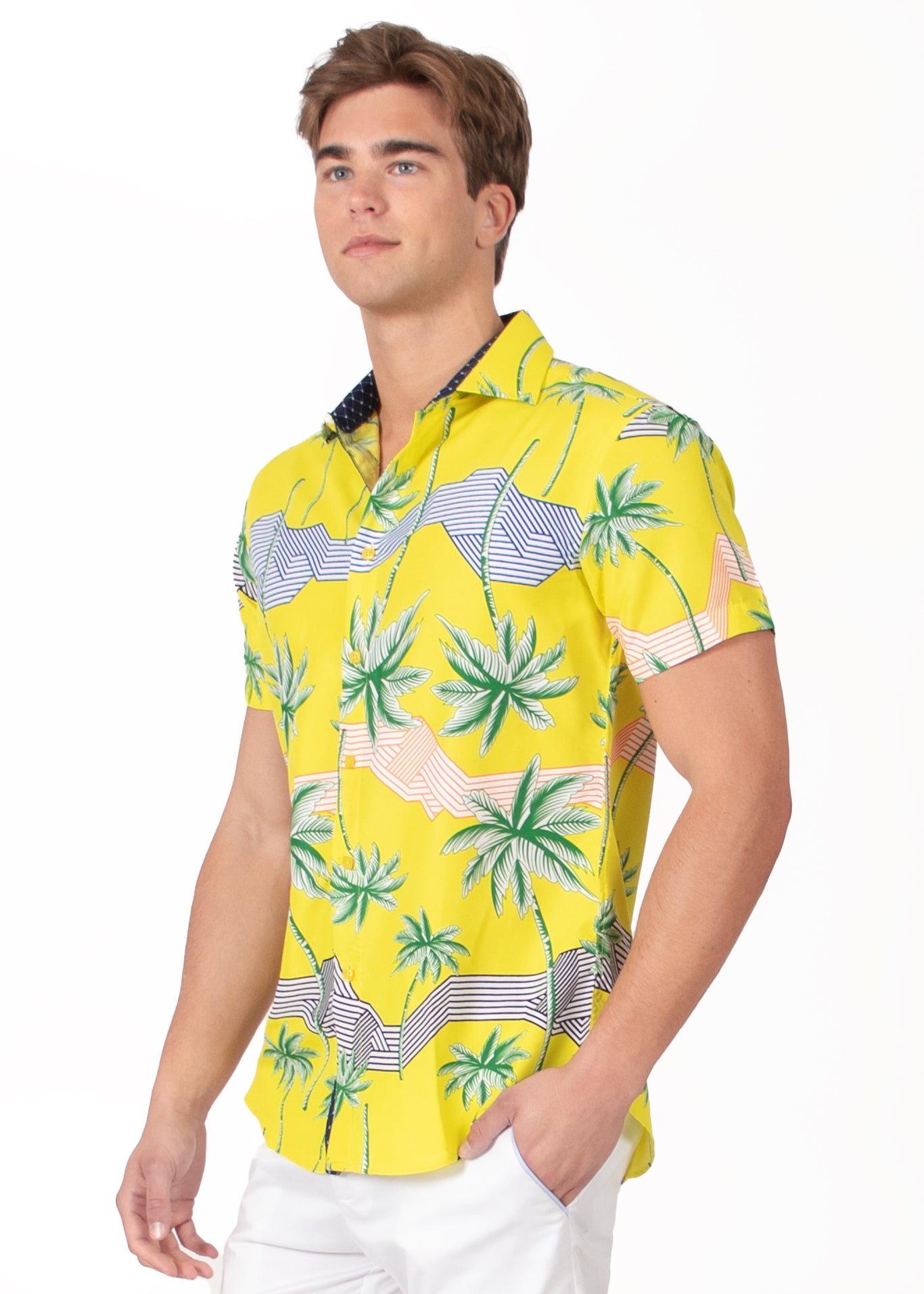 'Tropical Architect' Short Sleeve Shirt