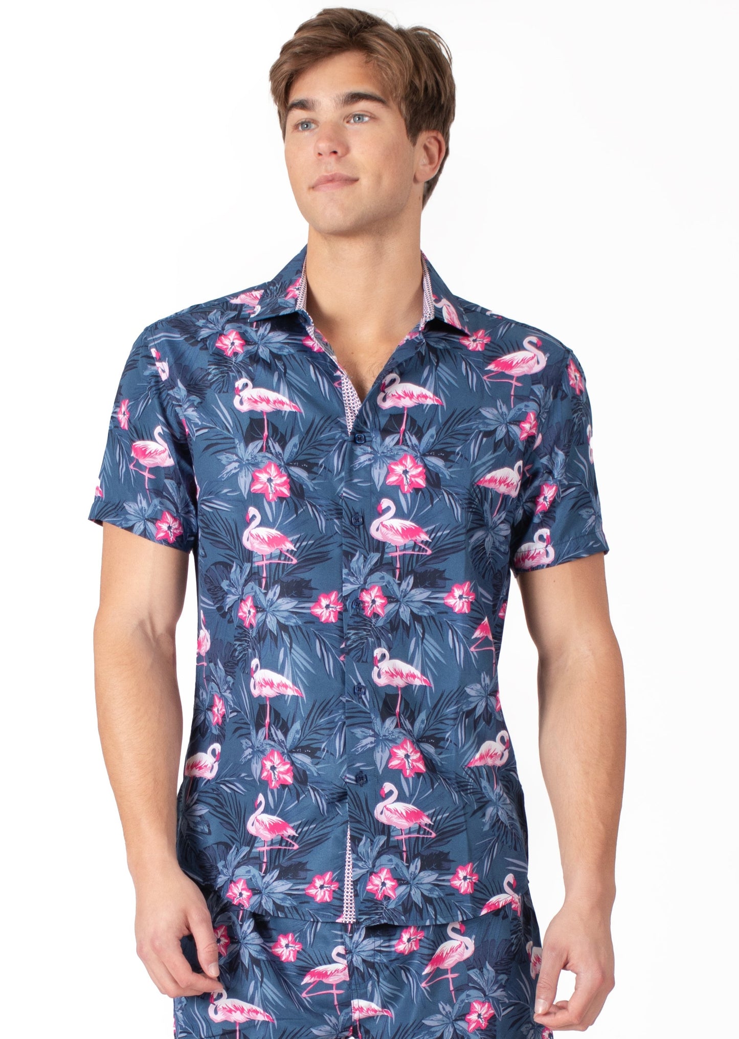 'Flamingo Fanatic' Short Sleeve Shirt