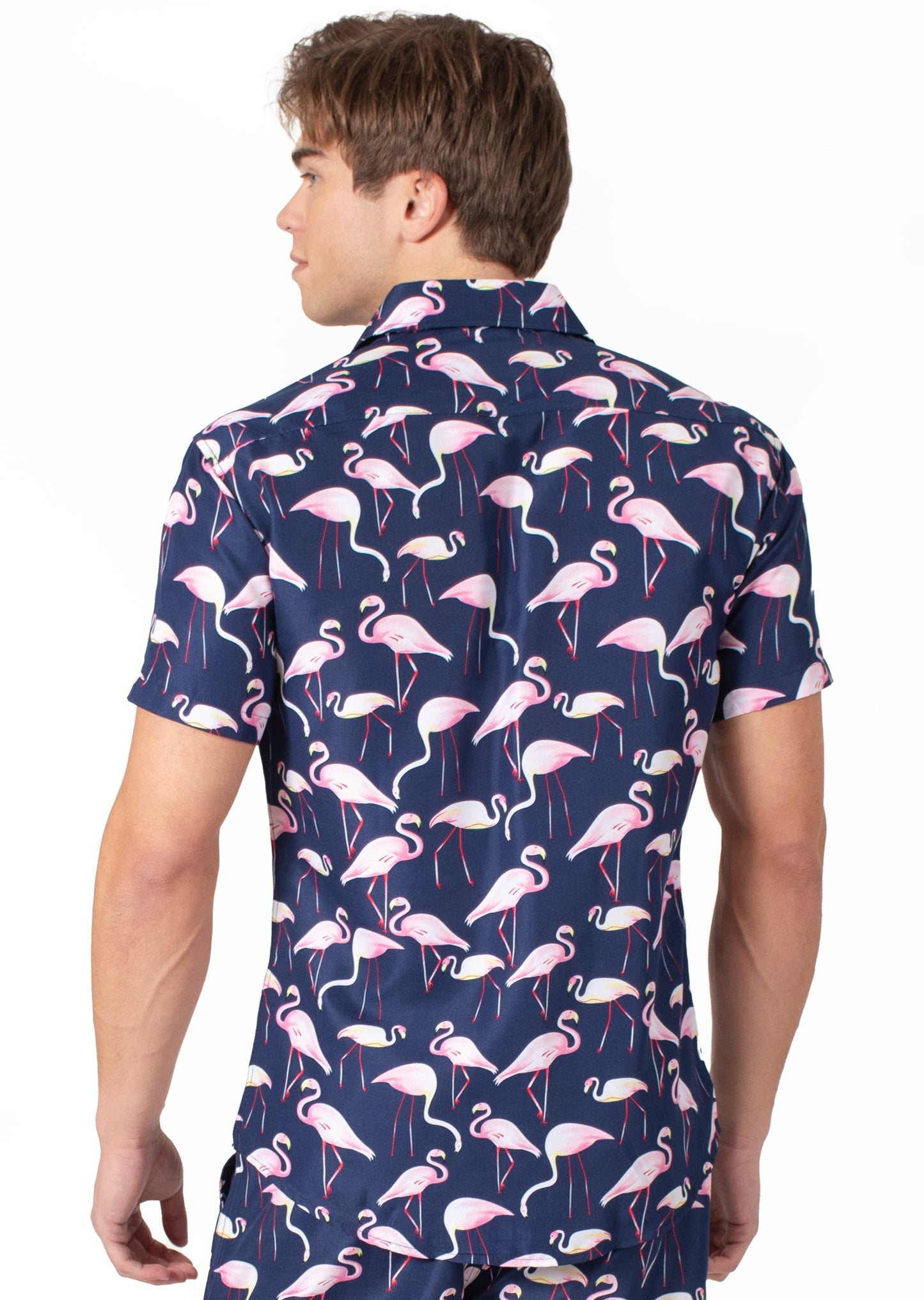 'Flamingo Dude' Short Sleeve Shirt