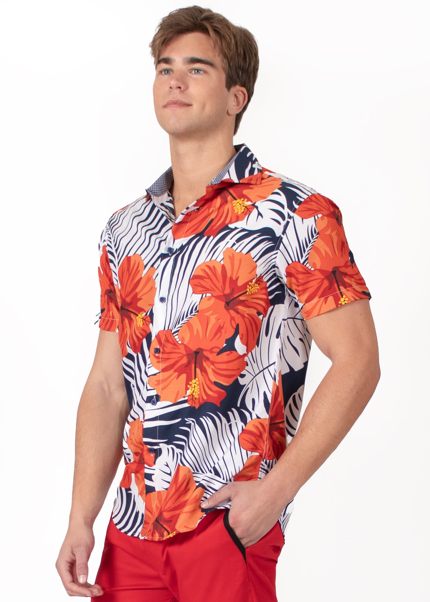 'Flower Power' Short Sleeve Shirt