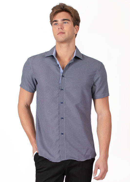 'Dot Dash' Short Sleeve Shirt