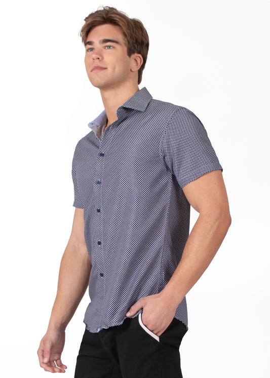 'Dot Dash' Short Sleeve Shirt