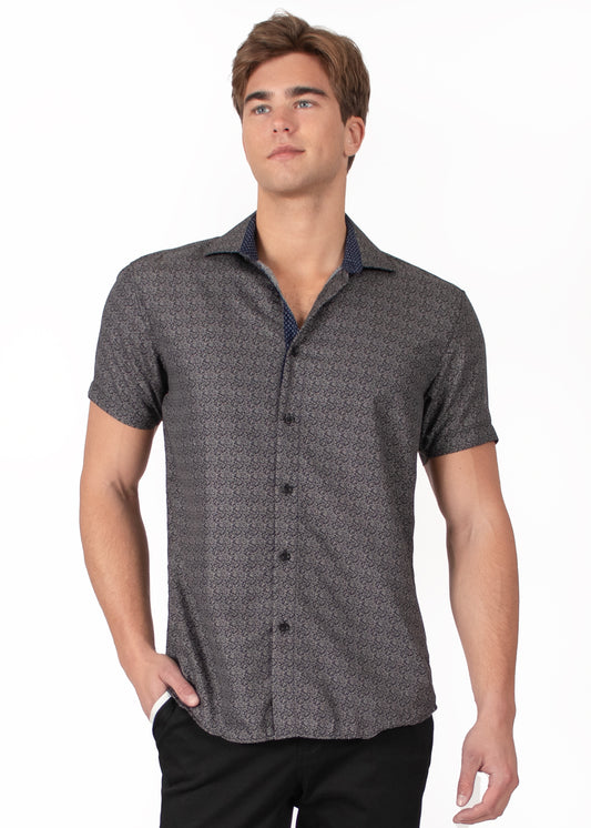 'Paisley Paradise' Short Sleeve Shirt