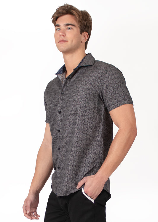 'Paisley Paradise' Short Sleeve Shirt