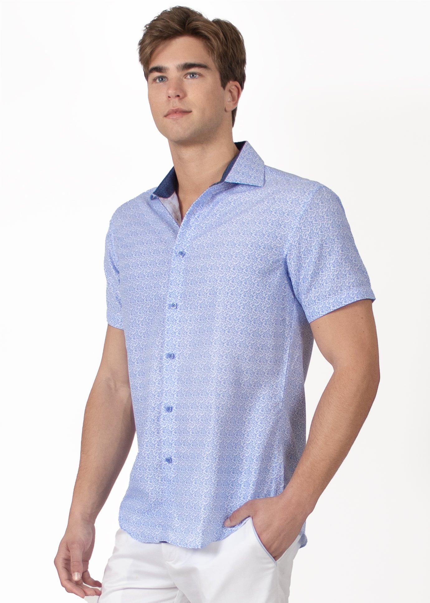 'Paisley Paradise' Short Sleeve Shirt