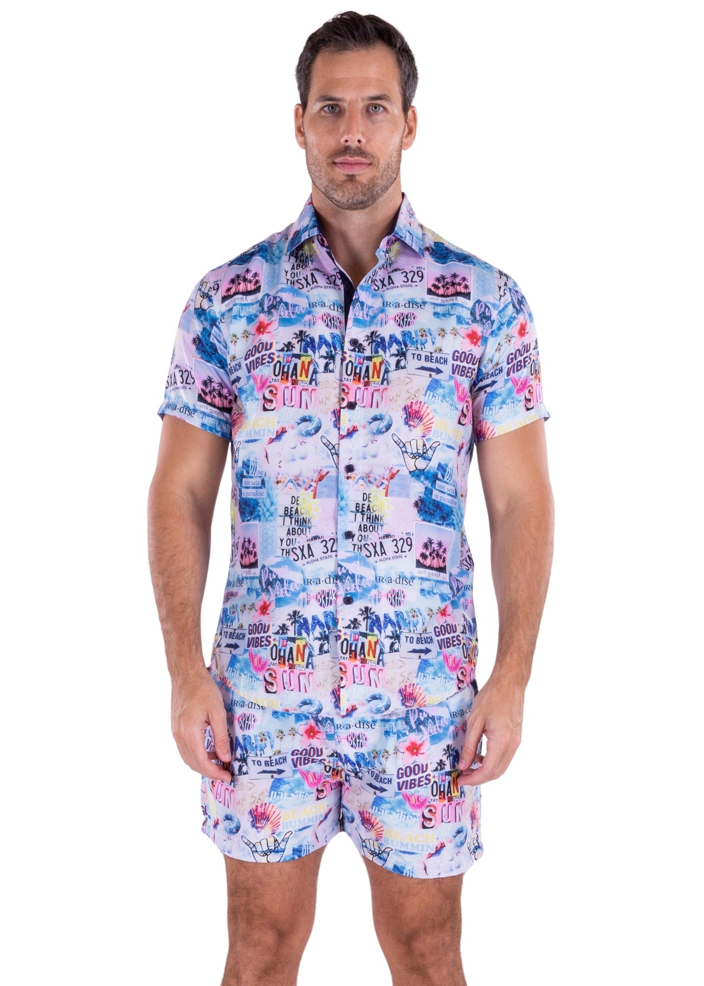 'Road Trip' Swim Shorts