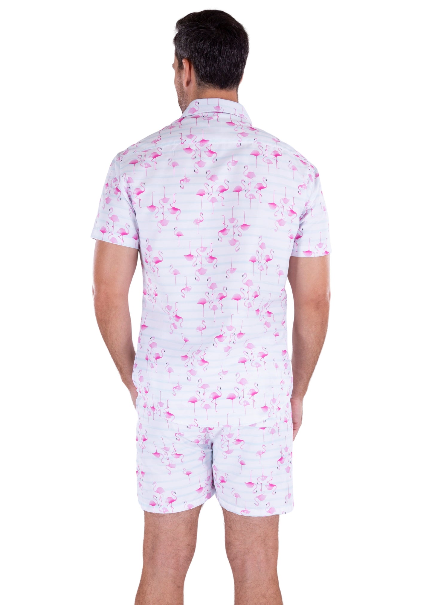 'Flamingle' Swim Shorts
