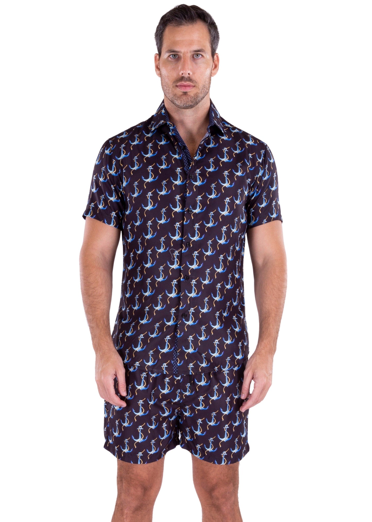 'Anchor's Away' Swim Shorts