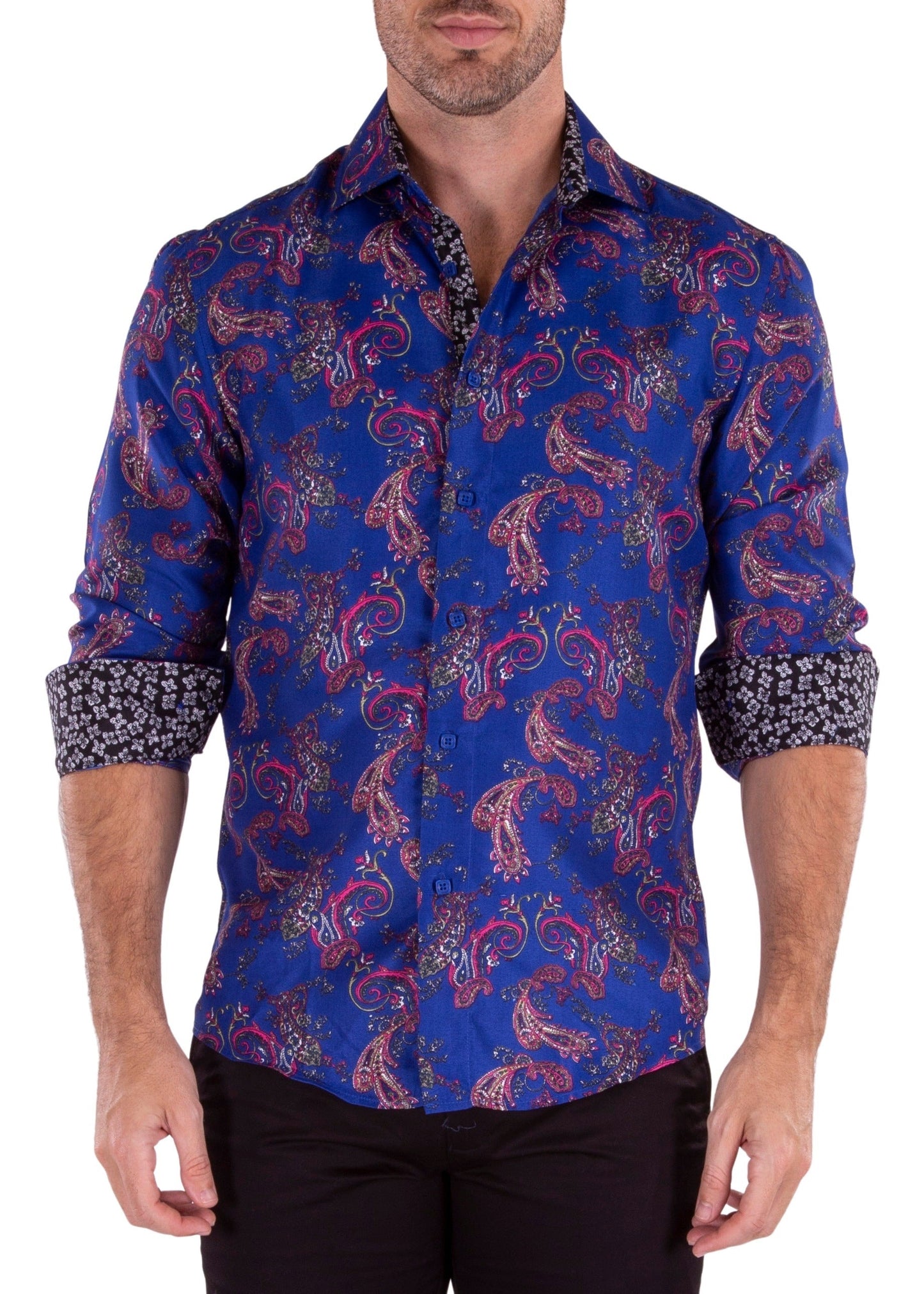 'Indian Paisleys In Blue'