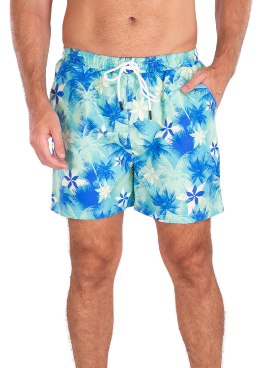 'On My Way To An Island' Swim Shorts