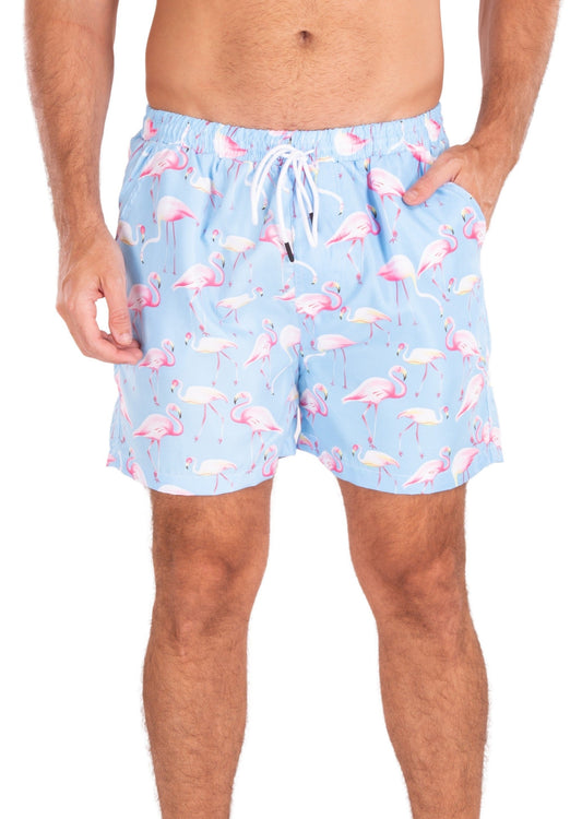'Flocktail Hour' Swim Shorts