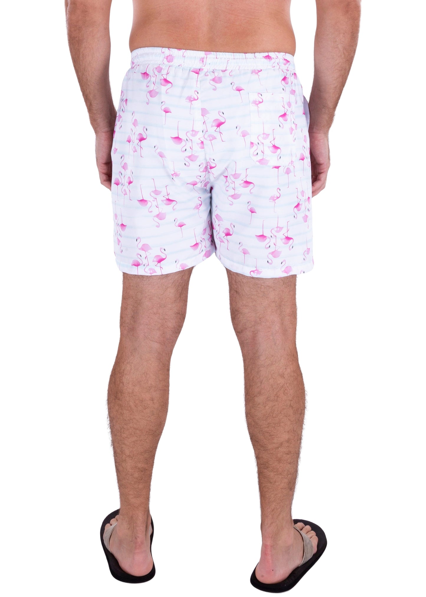 'Flamingle' Swim Shorts