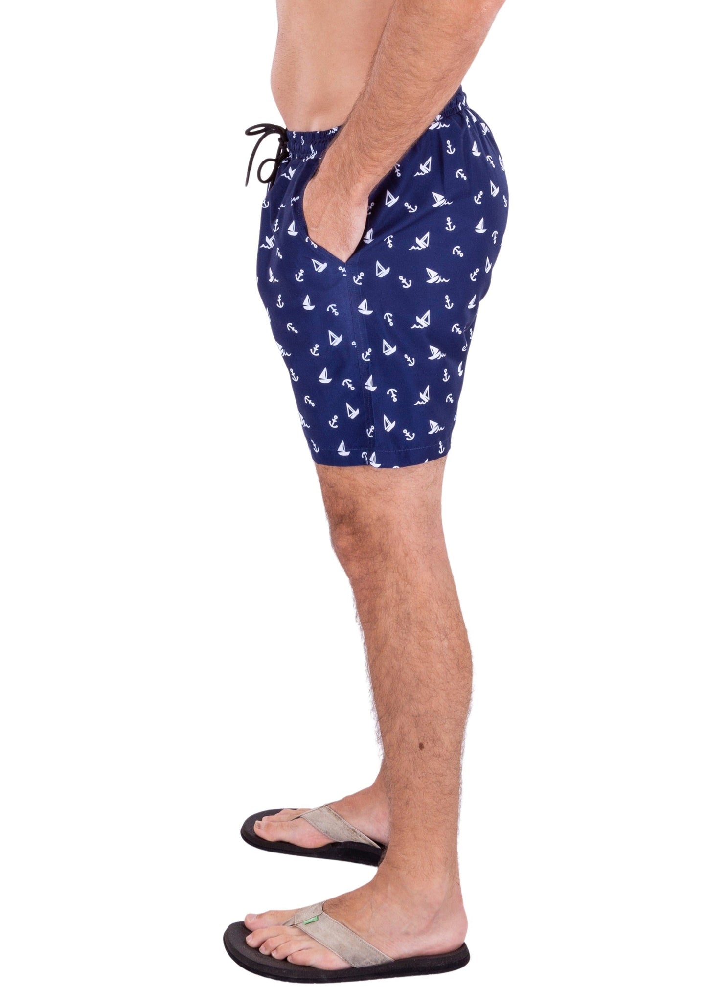 'Got This On Sail' Swim Shorts