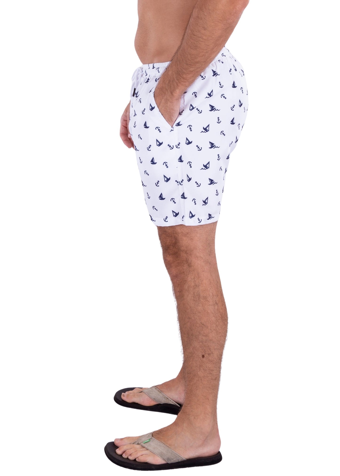 'Got This On Sail' Swim Shorts