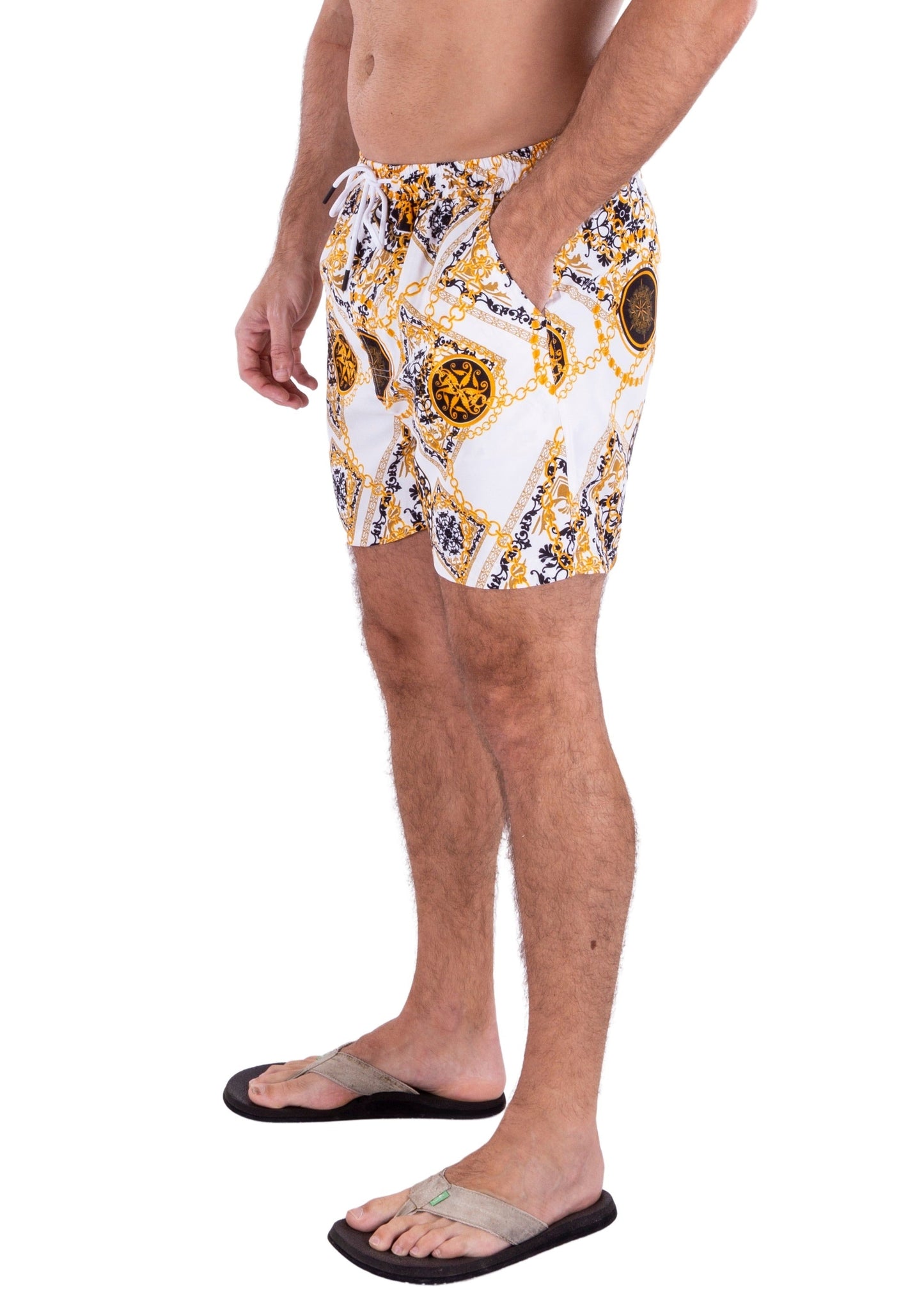 'Mansion Vibes' Swim Shorts