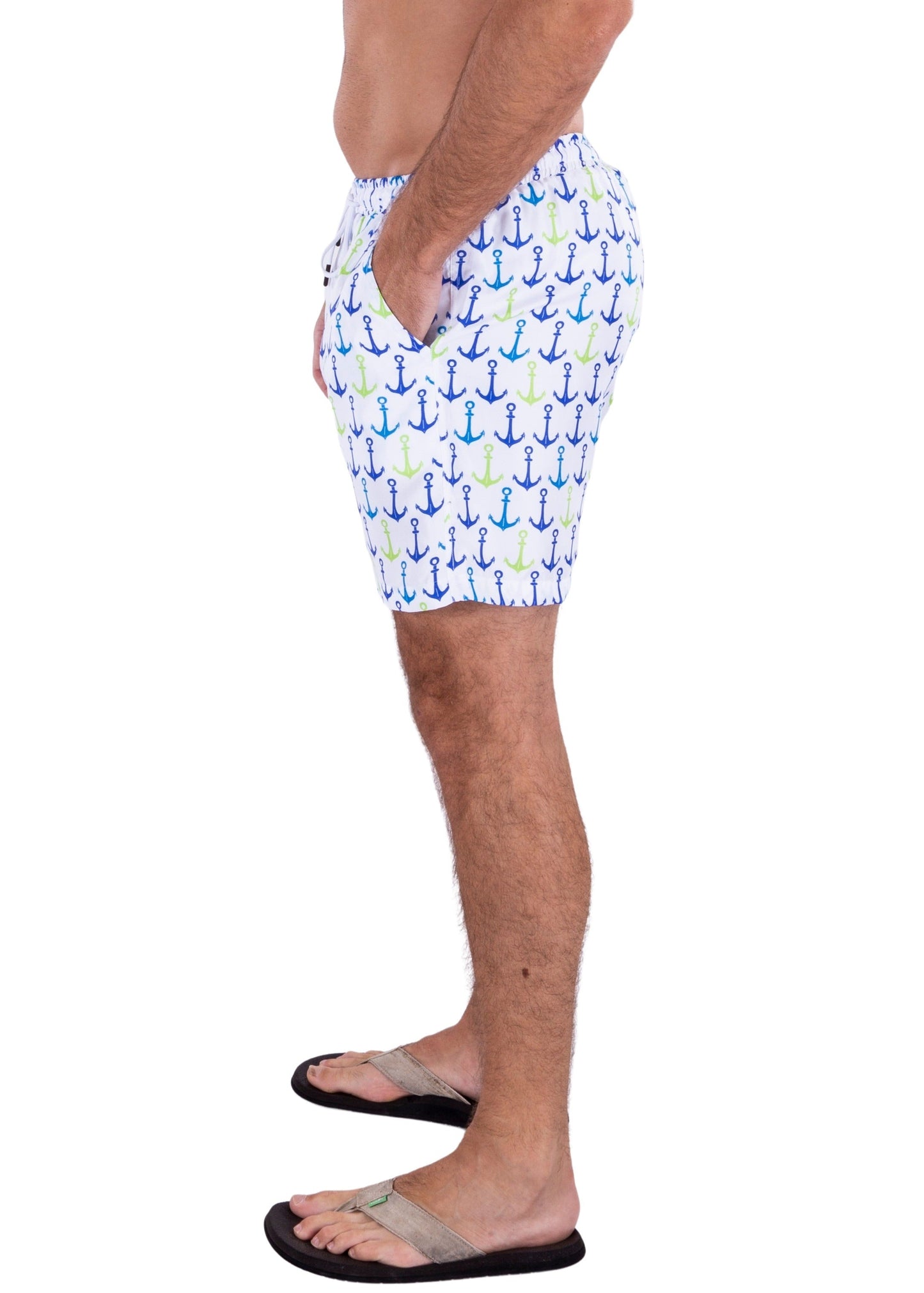 'Life's Better on a Boat' Swim Shorts