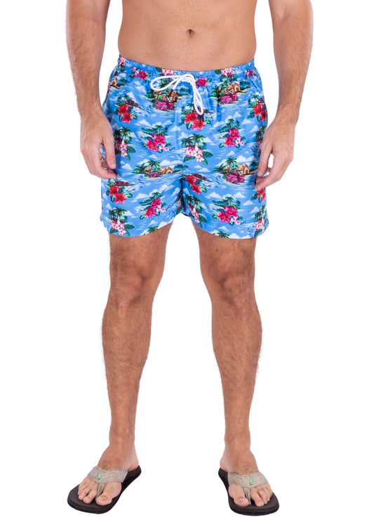 'Island Time' Swim Shorts
